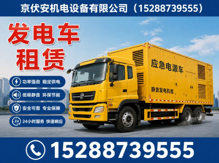 张掖柴油发电机组出租展示图